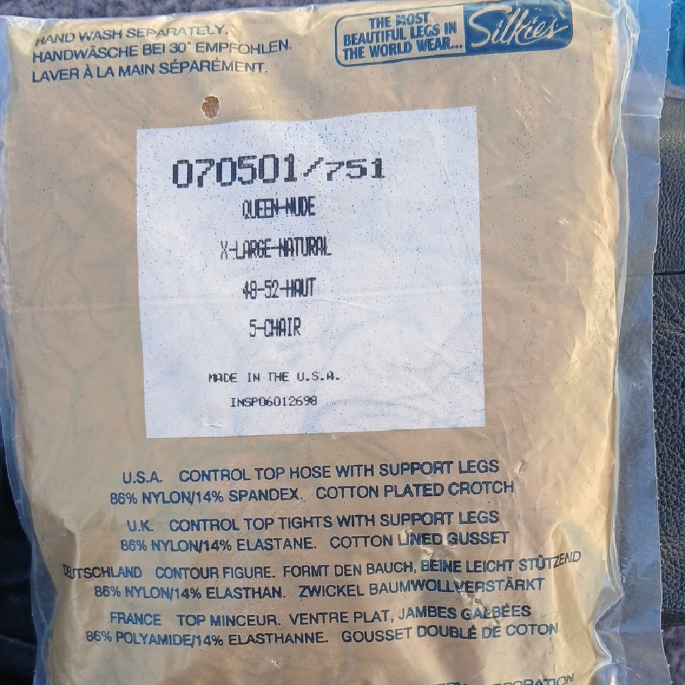 Natural 48-52 Hosiery